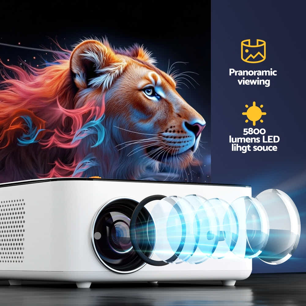 DS NA Devanti Video Project 4K 1080P Android 5G Wifi Home Cinema