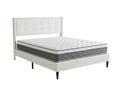 Vele‑C Bed Frame White & MEM23 Mattress ‑ Double