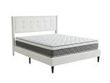 Vele‑C Bed Frame White & MEM23 Mattress ‑ Double