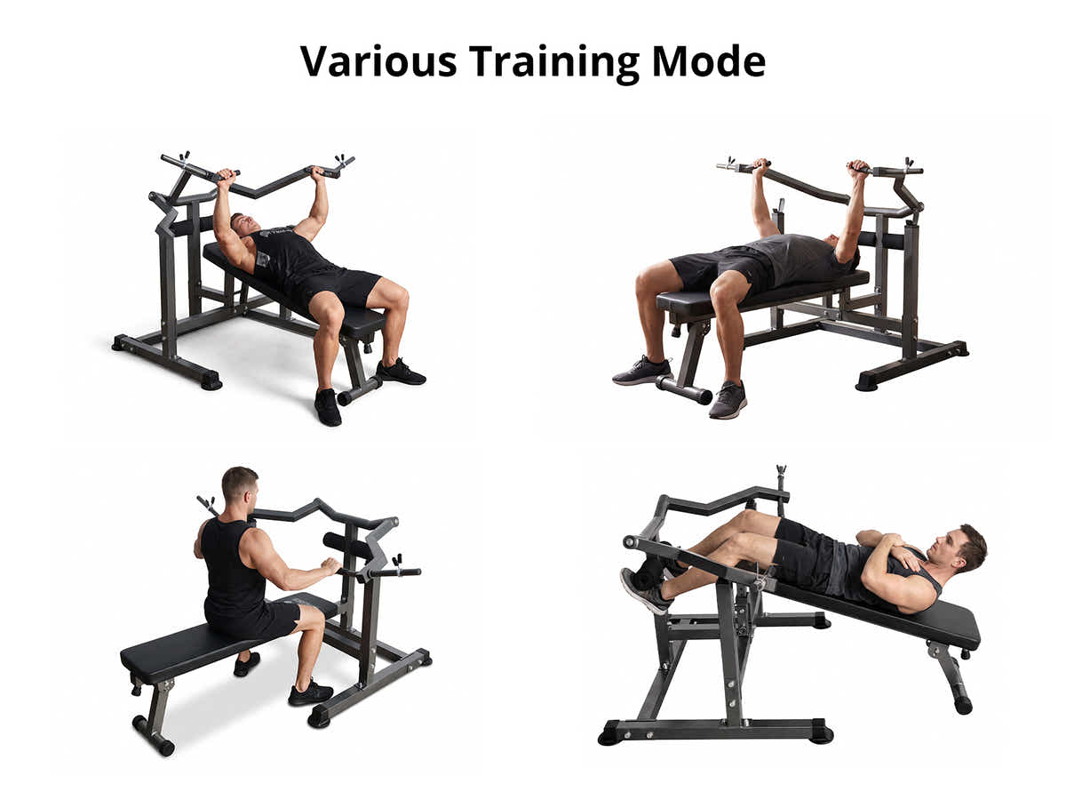 DS Chest Press Machine Folding Workout Bench