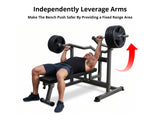 DS Chest Press Machine Folding Workout Bench