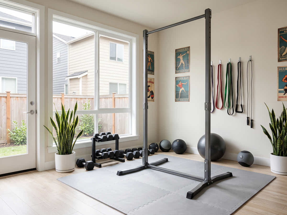 DS Power Tower Pull Up Bar Station