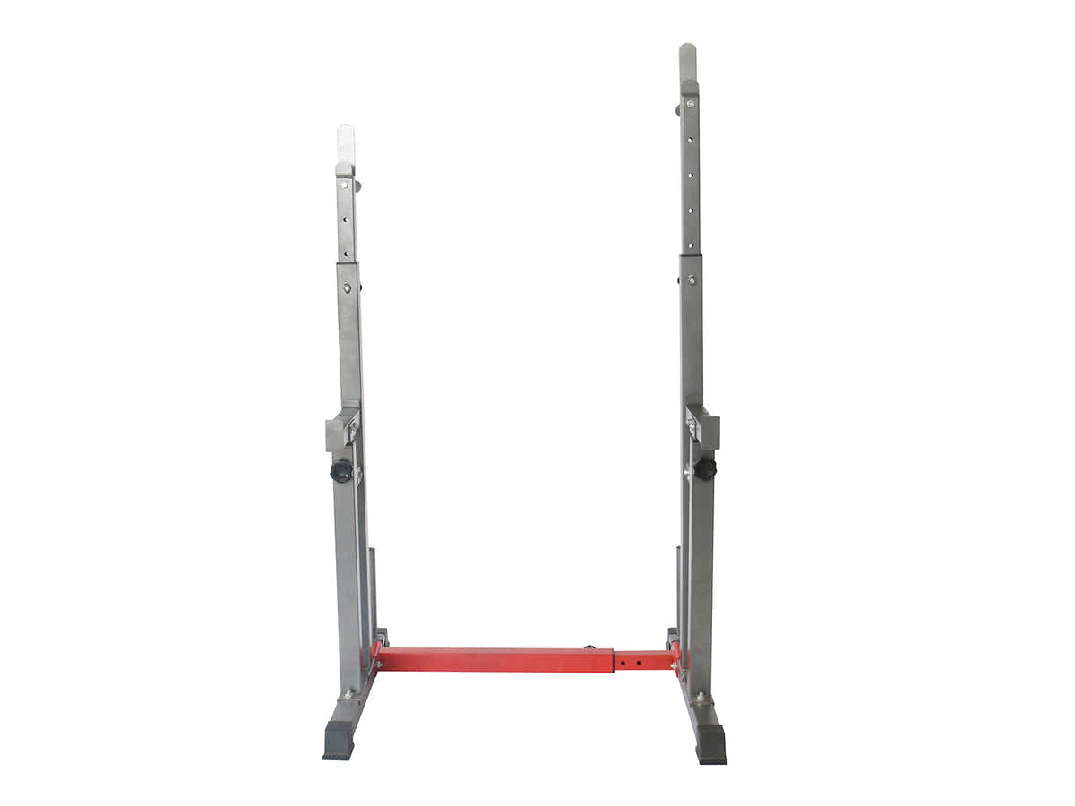 DS Adjustable Squat Rack With H-Frame Base