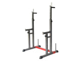 DS Adjustable Squat Rack With H-Frame Base