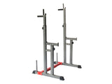 DS Adjustable Squat Rack With H-Frame Base