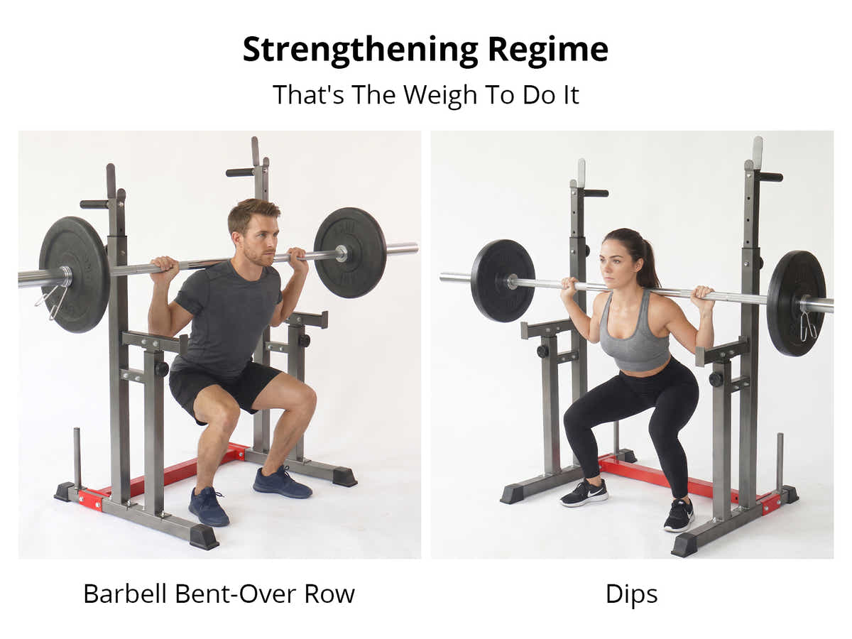 DS Adjustable Squat Rack With H-Frame Base