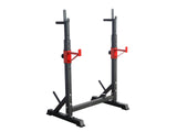 DS Adjustable Squat & Barbell Rack With T-Frame Base