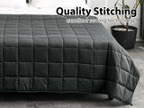Weighted Blanket 5KG + Blanket Cover Dark Grey