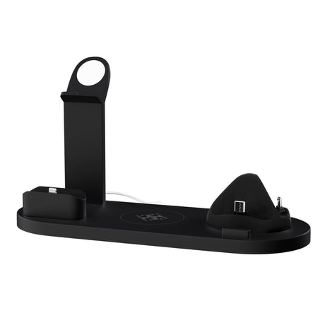 DS NA 4 in 1 Wireless Charger Multi-function Station for Phone Airpod iWatch 15W