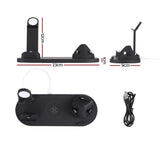 DS NA 4 in 1 Wireless Charger Multi-function Station for Phone Airpod iWatch 15W