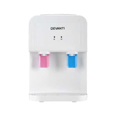 DS NA Devanti Water Cooler Dispenser Bench Top White