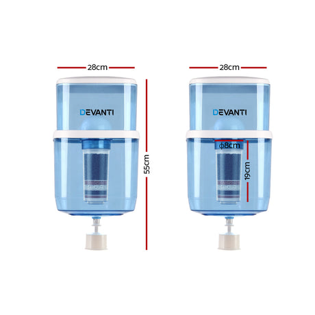 DS NA Devanti Water Cooler Dispenser 22L Filter Bottle