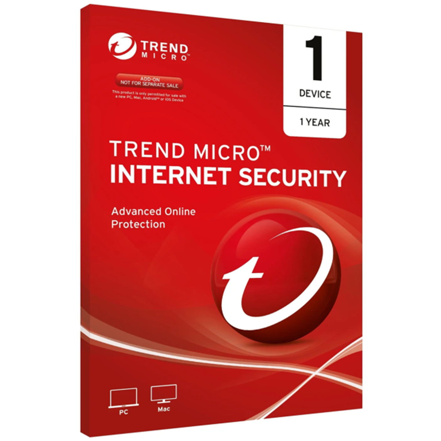 DS PB Trend Micro OEM TICIWWMFXSBWEO Internet Security (1 Device) 1Year