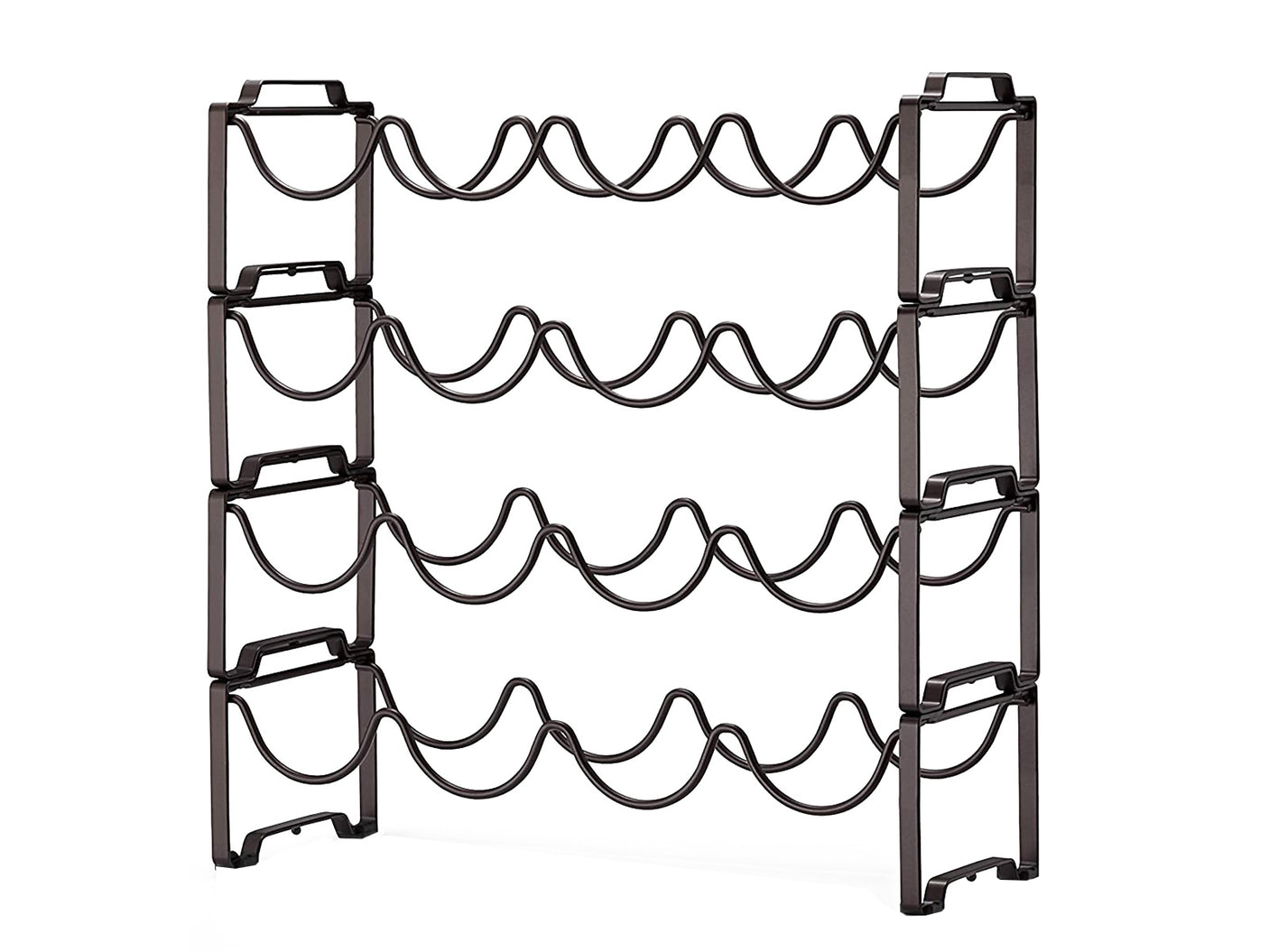 Metal wine rack 16 bottles