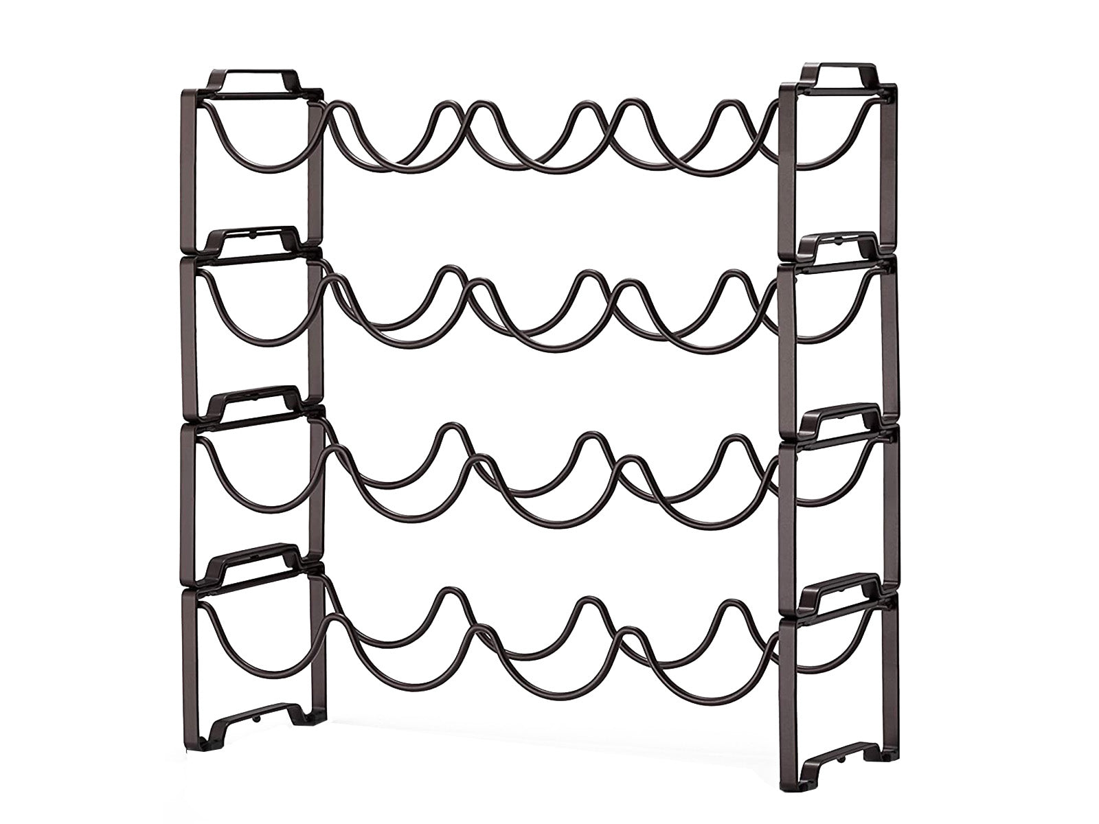 Metal wine rack 16 bottles