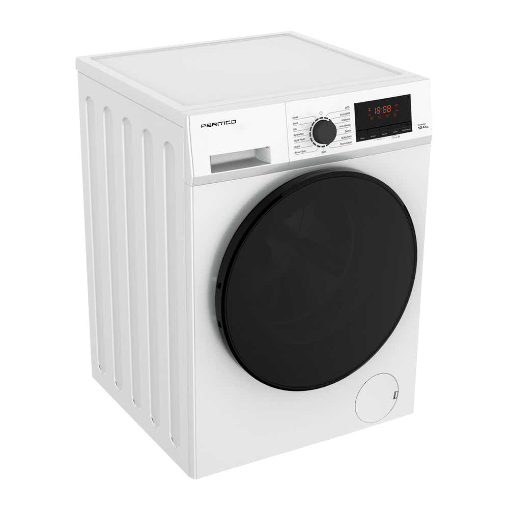 T Parmco WASHING MACHINE 10KG WHITE FRONTLOAD