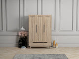 Fella 3 Doors Wardrobe With 2 Drawer