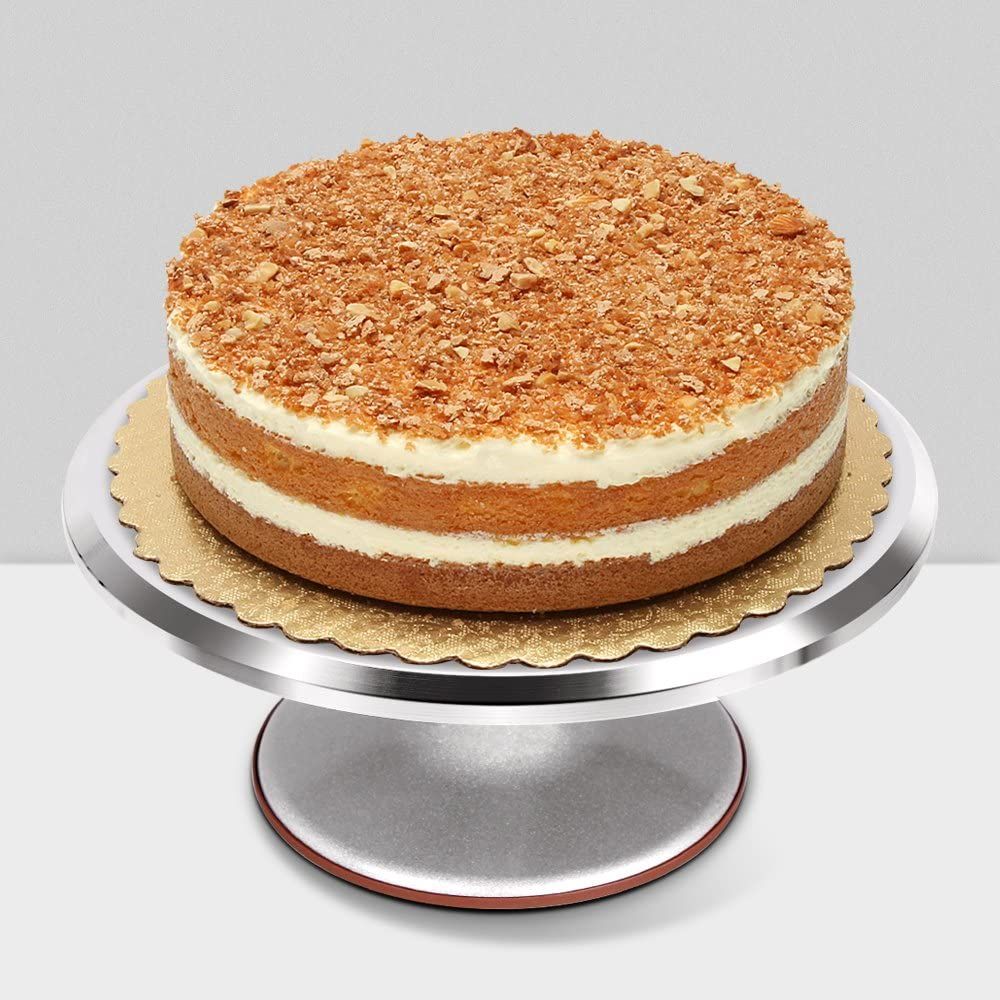 DS BS Aluminum Alloy Revolving 12 Cake Turntable