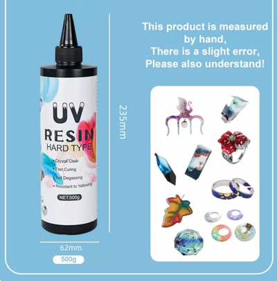 DS BS Ultraviolet Fast Curing UV Resin Clear-500G