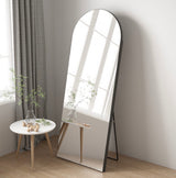 DS BS Arched Full Length Mirror With Stand 50×170cm - Glod