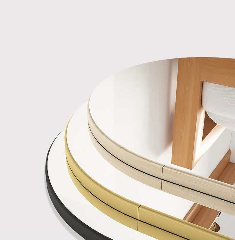 DS BS Arched Full Length Mirror With Stand 50×170cm -Black