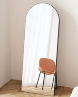 DS BS Arched Full Length Mirror With Stand 50×170cm -Black