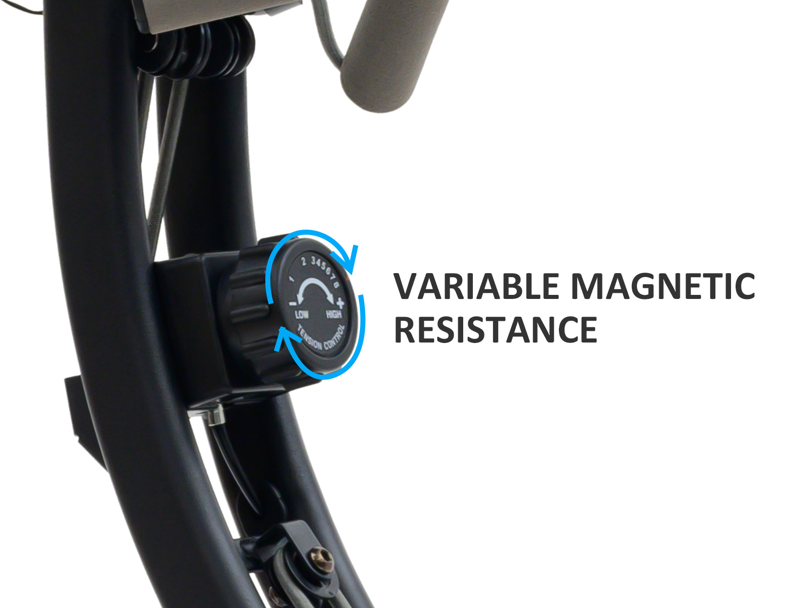 DS X-Bike With Rope And Recumbent Folding Magnetic Exercise Bike