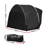 DS NA Weisshorn Camping Tent Car  Canopy Portable Outdoor Family Black