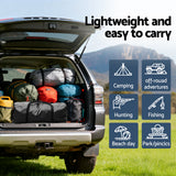 DS NA Weisshorn Camping Tent Car  Canopy Portable Outdoor Family Black