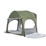 DS NA Weisshorn Camping Tent Canopy Portable Outdoor Family green