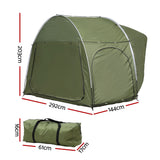 DS NA Weisshorn Camping Tent Canopy Portable Outdoor Family green