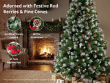 DS Christmas Tree with Red Berry Tips - 5FT/150cm