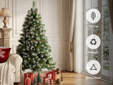 DS Christmas Tree with Red Berries - 6FT/180cm