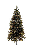DS Christmas tree B PVC+PE Snow Tips with Lights 6FT