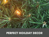 Pre-Lit Christmas Wreath - 24"/61 cm