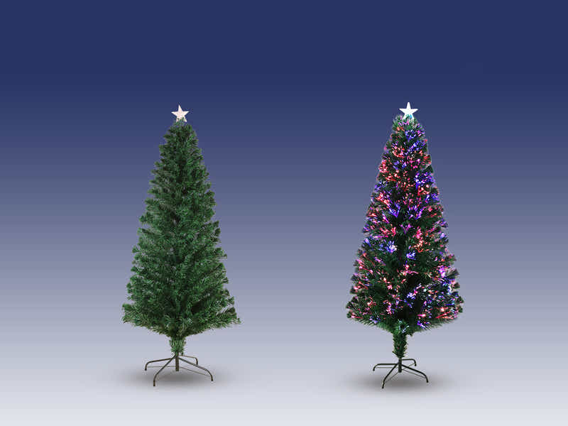 Optic Fibre Christmas Tree - 4Ft/120 cm