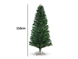 Optic Fibre Christmas Tree - 5Ft/150cm