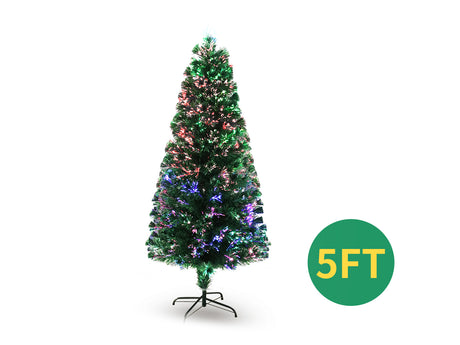 Optic Fibre Christmas Tree - 5Ft/150cm