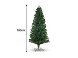 Optic Fibre Christmas Tree - 6Ft/180 cm