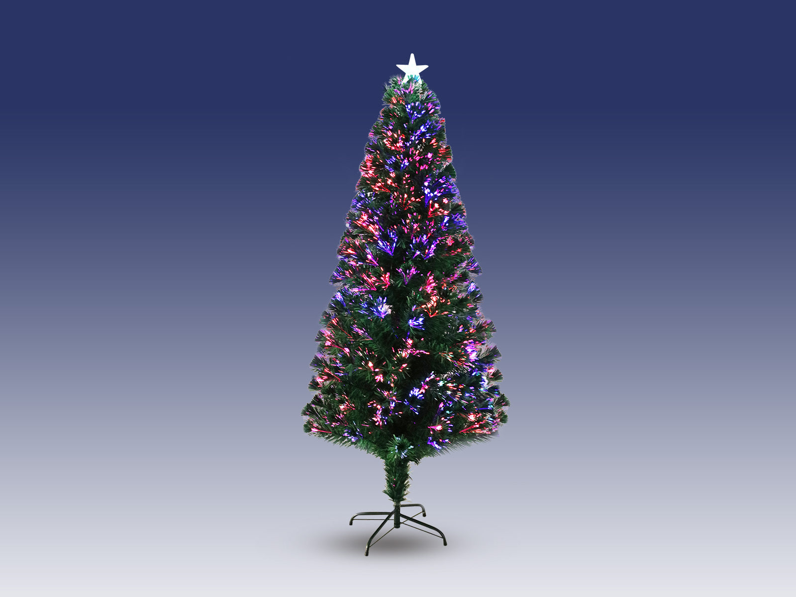 Optic Fibre Christmas Tree - 6Ft/180 cm