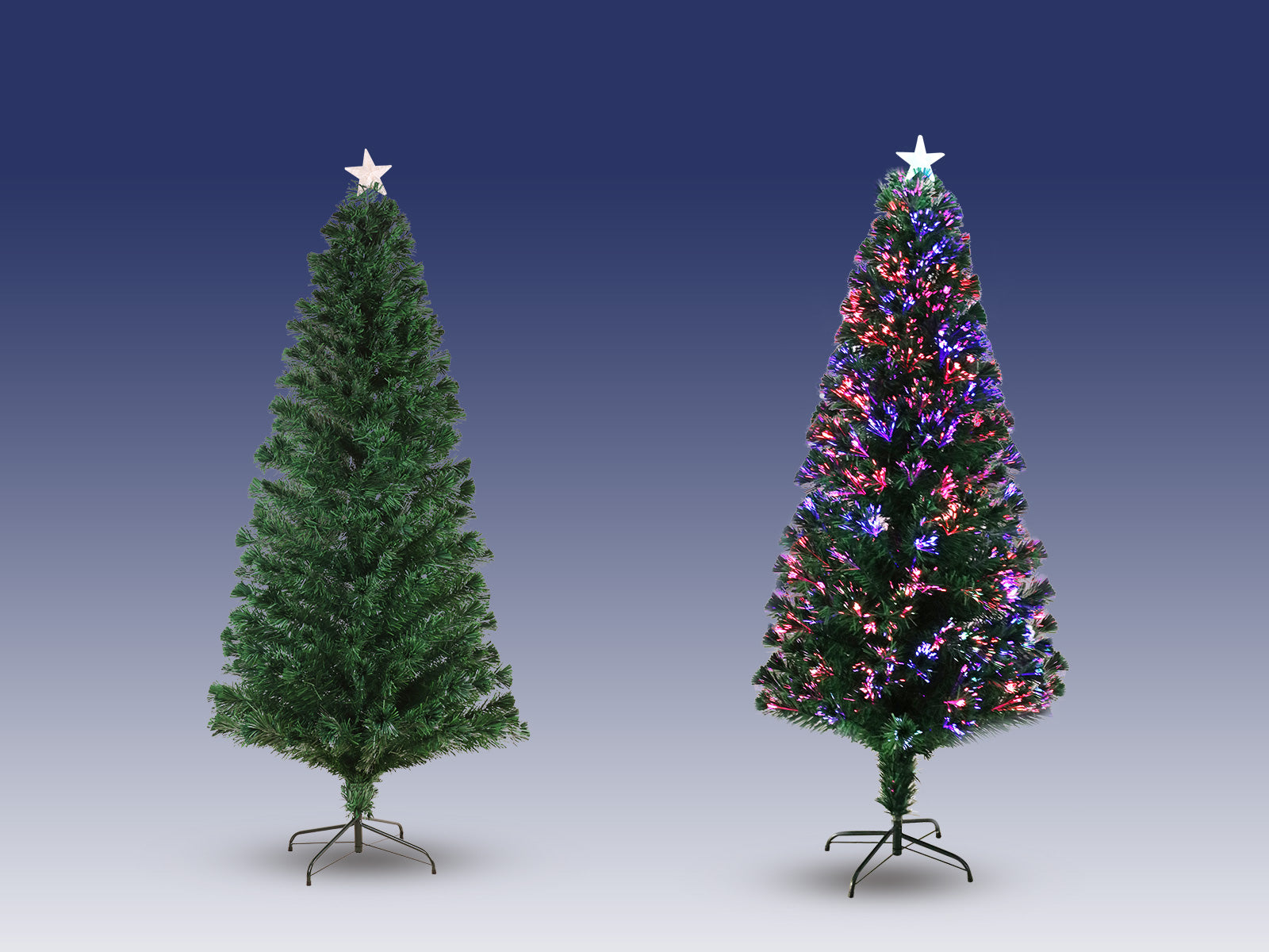 Optic Fibre Christmas Tree - 6Ft/180 cm