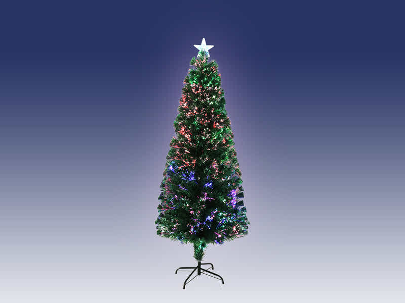 Optic Fibre Christmas Tree - 6Ft/180 cm