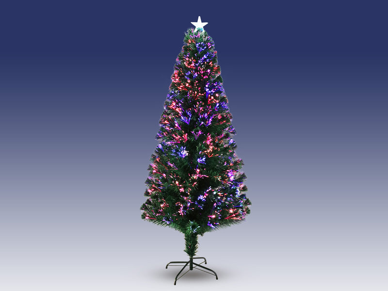 Optic Fibre Christmas Tree - 7Ft/210 cm
