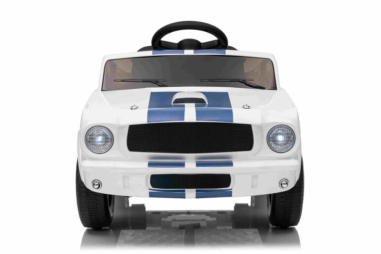 Ride On Car Licensed GT 350 White Blue