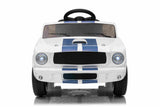 Ride On Car Licensed GT 350 White Blue