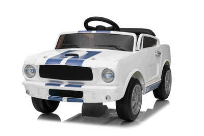 Ride On Car Licensed GT 350 White Blue