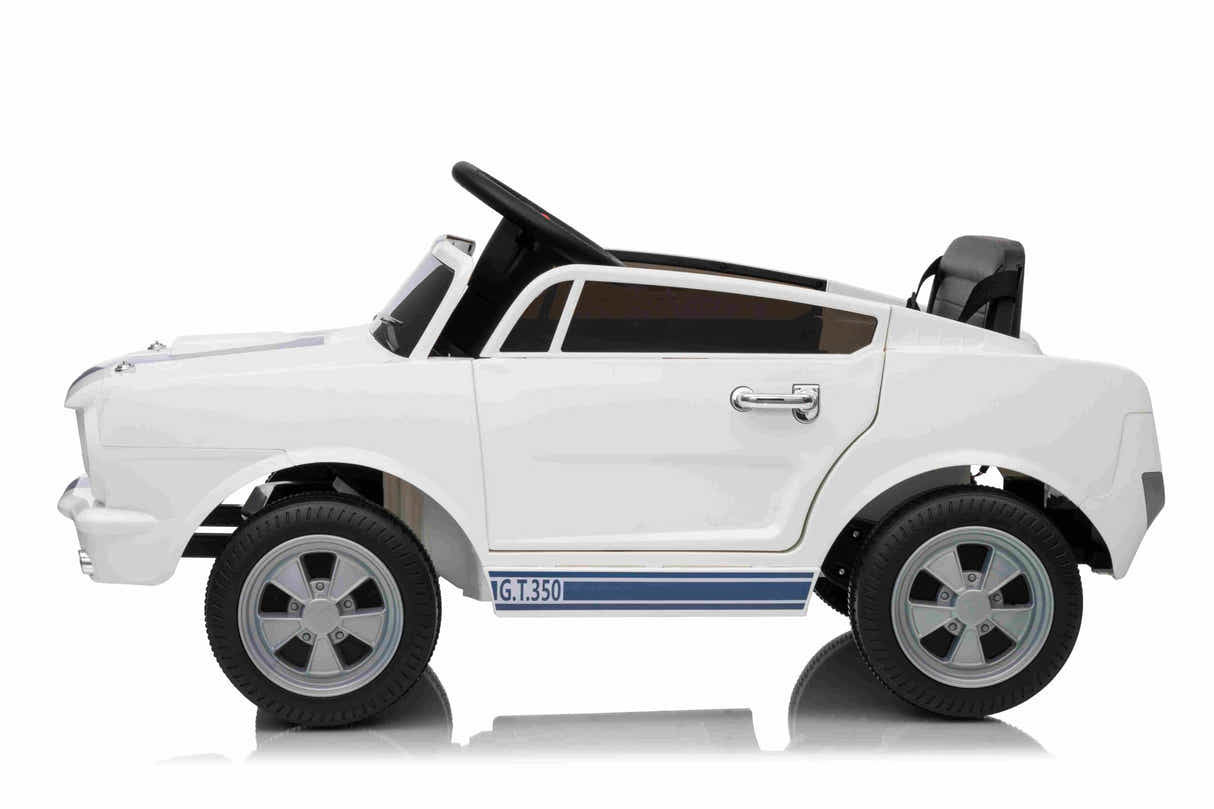 Ride On Car Licensed GT 350 White Blue