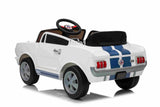 Ride On Car Licensed GT 350 White Blue