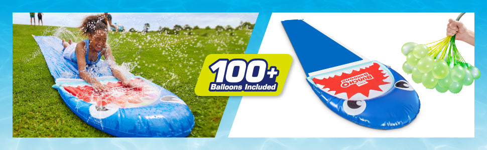 ZURU Shark Slide With 3PK Bunch O Balloons