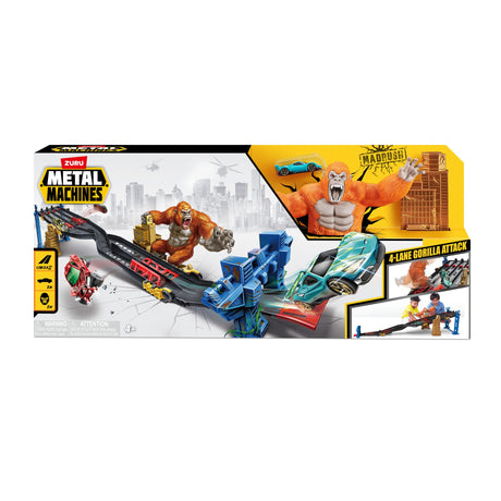 ZURU METAL MACHINES-S1 4-Lane Trackset Gorilla